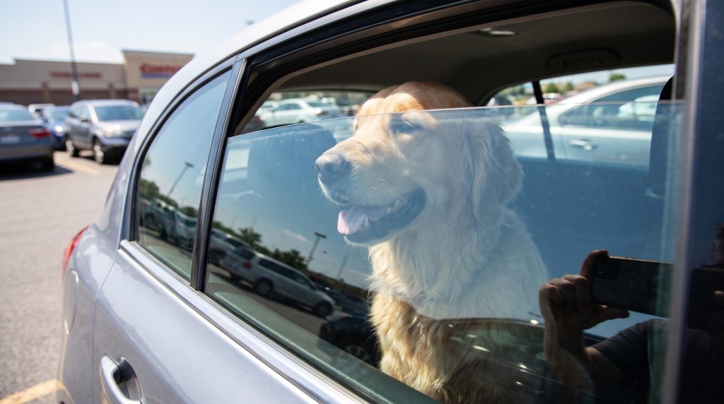Hund im Auto lassen